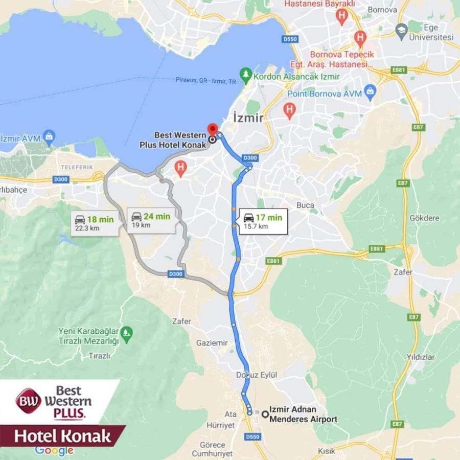 Best Western Plus Hotel Konak Σμύρνη Εξωτερικό φωτογραφία